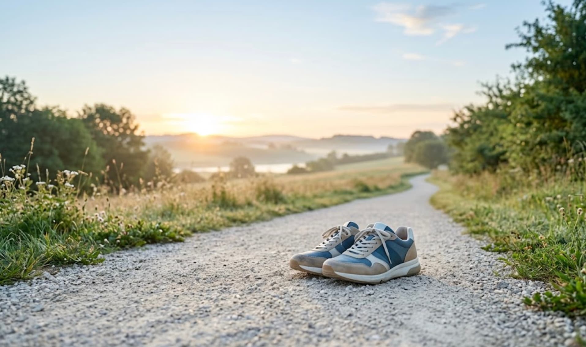Calm walking practice for daily energy